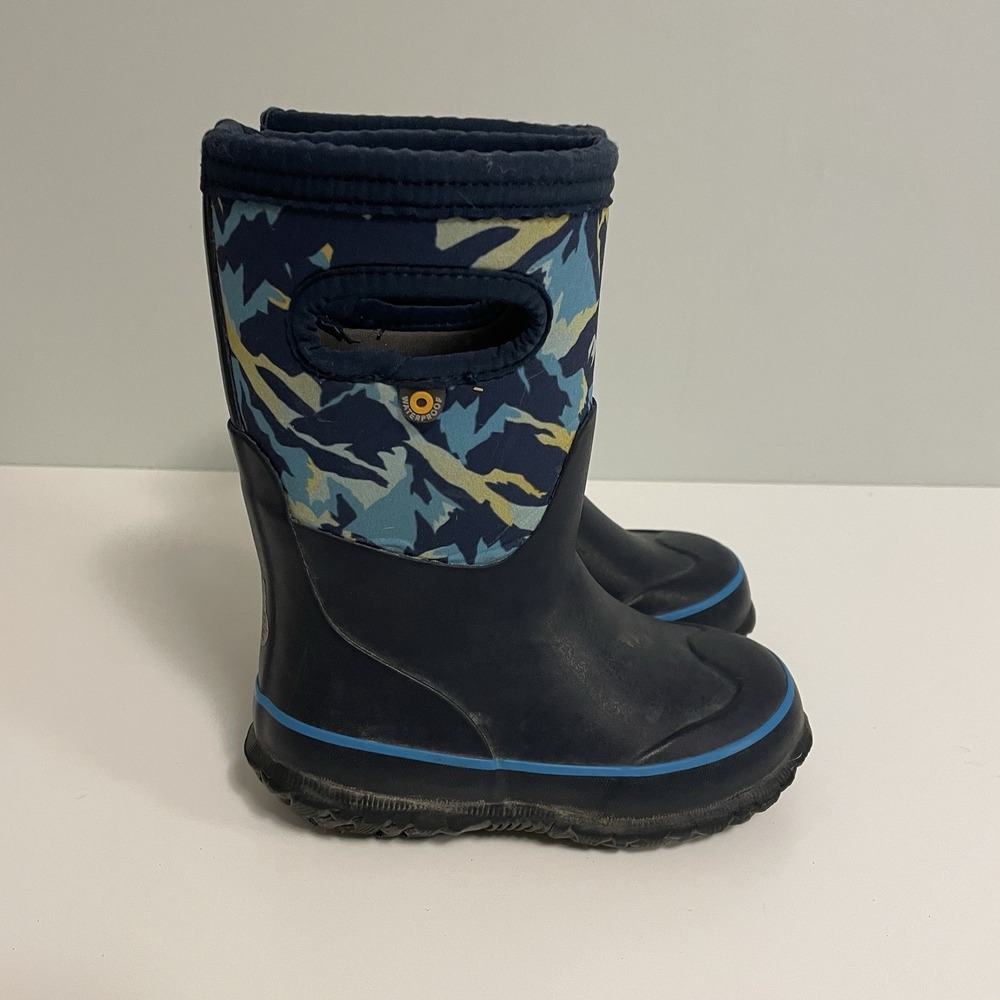 Bogs Kids' Classic II Solid Waterproof Insulated Boots Size US 9/EURO 25‎